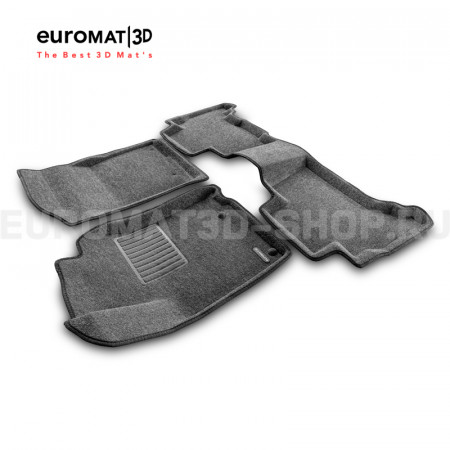 Текстильные 3D коврики Euromat3D Business в салон для Lexus GX460 (2010-2014) № EMC3D-005115G Серые Текстильные 3D коврики Euromat3D Business в салон для Lexus GX460 (2010-2014) № EMC3D-005115G Серые