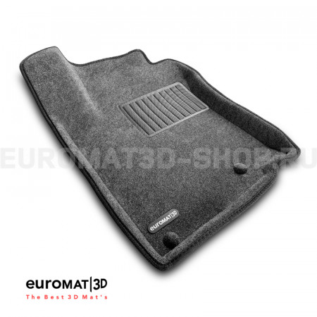 Текстильные 3D коврики Euromat3D Business в салон для Lexus GX460 (2010-2014) № EMC3D-005115G Серые Текстильные 3D коврики Euromat3D Business в салон для Lexus GX460 (2010-2014) № EMC3D-005115G Серые