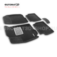 Текстильные 3D коврики Euromat3D Lux в салон для Chevrolet Aveo (2006-2012) № EM3D-001511 Текстильные 3D коврики Euromat3D Lux в салон для Chevrolet Aveo (2006-2012) № EM3D-001511