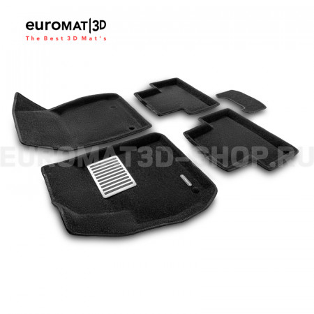 Текстильные 3D коврики Euromat3D Lux в салон для Chevrolet Malibu (2012-2017) № EM3D-003807 Текстильные 3D коврики Euromat3D Lux в салон для Chevrolet Malibu (2012-2017) № EM3D-003807
