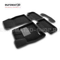 Текстильные 3D коврики Euromat3D Premium в салон для Audi Q5 (2017-2020) № EMPR3D-001101 Текстильные 3D коврики Euromat3D Premium в салон для Audi Q5 (2017-2020) № EMPR3D-001101