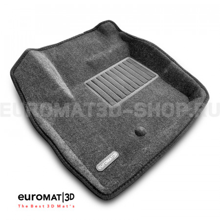 Текстильные 3D коврики Euromat3D Business в салон для Land Rover Freelander II (2006-2014) № EMC3D-003101G Серые Текстильные 3D коврики Euromat3D Business в салон для Land Rover Freelander II (2006-2014) № EMC3D-003101G Серые