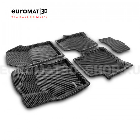 3D коврики Euromat3D EVA в салон для Volkswagen Tiguan L (2020-2024) № EM3DEVA-005415.2 3D коврики Euromat3D EVA в салон для Volkswagen Tiguan L (2020-2024) № EM3DEVA-005415.2