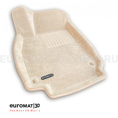 Текстильные 3D коврики Euromat3D Business в салон для Audi A7 (2019-) № EMC3D-001111T Бежевые Текстильные 3D коврики Euromat3D Business в салон для Audi A7 (2019-) № EMC3D-001111T Бежевые
