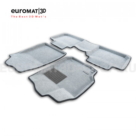 Текстильные 3D коврики Euromat3D Business в салон для Toyota Camry V50 (2011-2017) № EMC3D-005104S Светло-серые Текстильные 3D коврики Euromat3D Business в салон для Toyota Camry V50 (2011-2017) № EMC3D-005104S Светло-серые