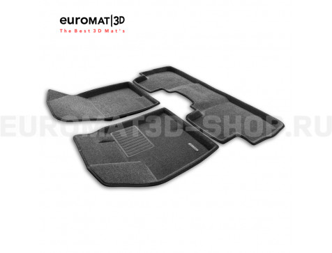 Текстильные 3D коврики Euromat3D Business в салон для Haval H7 (2024-) № EMC3D-001445G Серые Текстильные 3D коврики Euromat3D Business в салон для Haval H7 (2024-) № EMC3D-001445G Серые